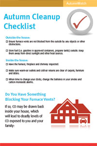 Autumn Cleanup Checklist